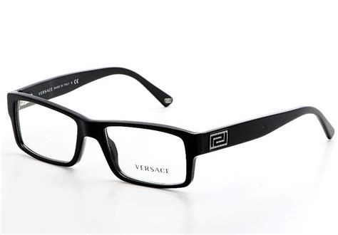 Versace black plastic eyeglasses frames MOD 3073 607 52